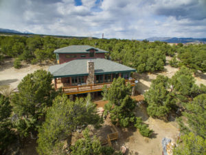 View of ranch from afar
