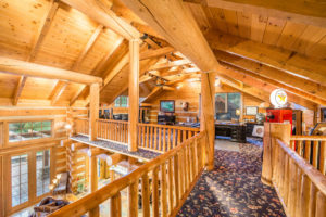 balcony over living room