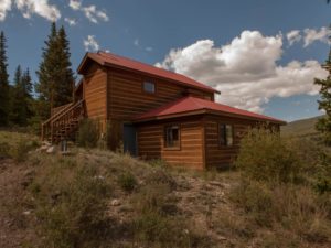 view of home on hill