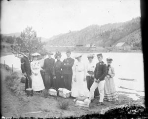 black and white photo