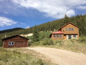 dirt road/trail in front of home