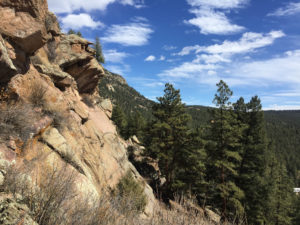 mountain and horizon