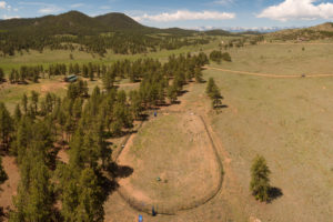 view from above the property