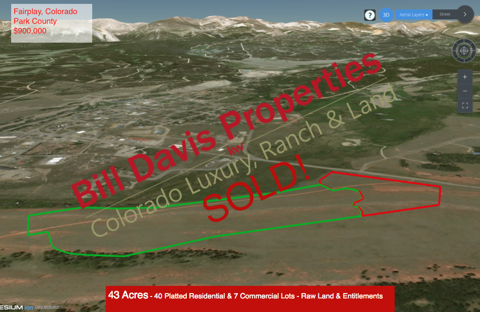 Fairplay Colorado Residential & Commercial Land For Sale Realtor Bill