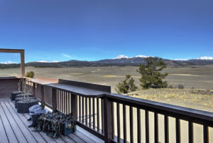 view of the horizon from the deck