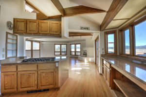 kitchen view of the dining room