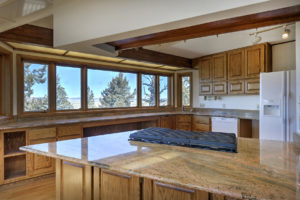 kitchen counter area