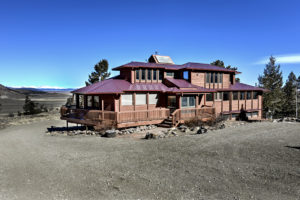 horizon view with ranch