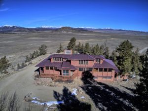 aerial  of ranch