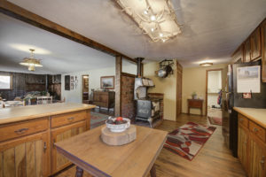 breakfast  nook in kitchen