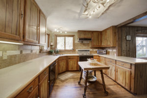 breakfast  nook in kitchen