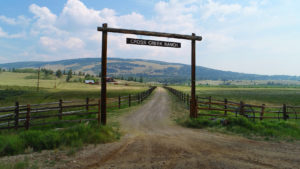 ranch sign