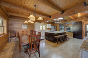 great room with dining