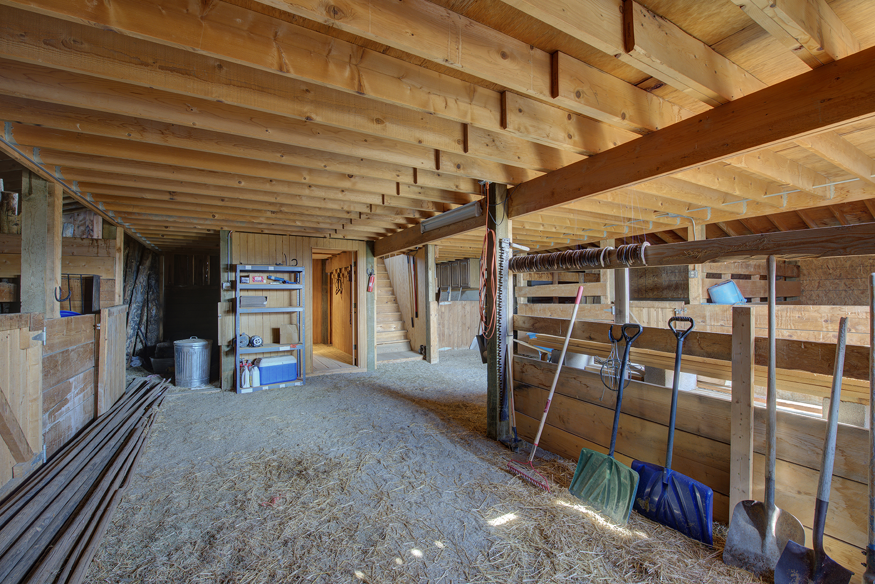 44 inside barn