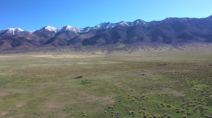 views of the mountains