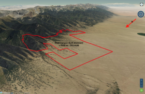 satellite view with property lines