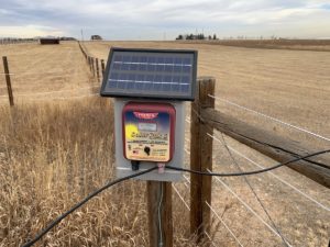 Solar Electric Fence Generator