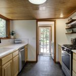 Kitchen towards laundry
