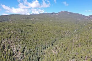 view of mountains from property