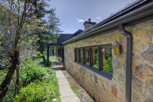 walkway to front door