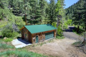 Exterior view of shop/garage