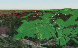Aerial Perspective from Idaho Springs