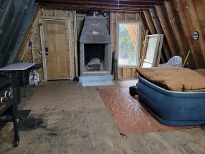 front half a frame interior