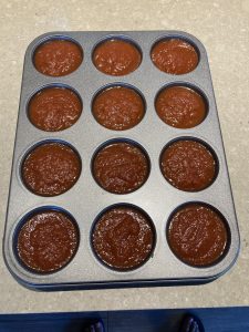 tomato paste in muffin pan