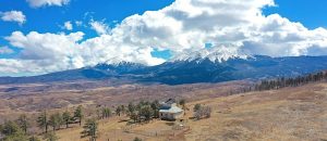 Spanish Peak backdrop
