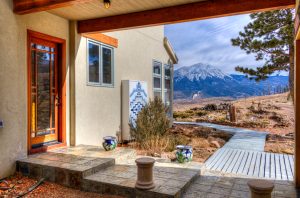 exterior of front entry