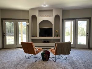 lower level family room