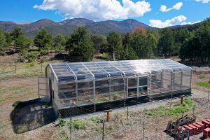 outside of greenhouse