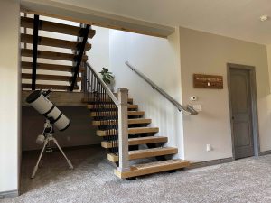 stairwell looking up