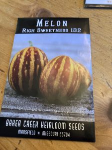 melon seed packet