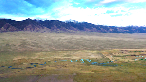 aerial view of mountains