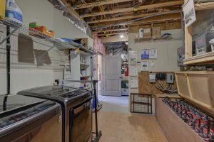laundry/mechanical room