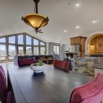 pano view of DR, LR Kitchen