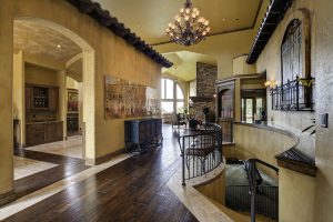 view inside home from front entry