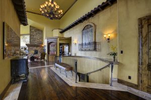 view as one enters the home