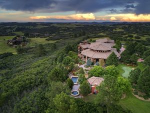 Tuscan Mountain View Estate - Arial View