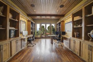 Through office to outside