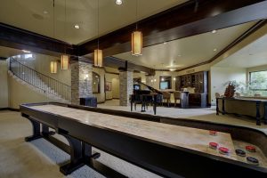 recreation and living room