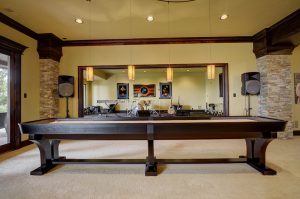 stage and shuffleboard