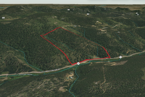 3D perspective of property looking NE