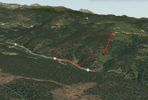 3D perspective of property looking NW