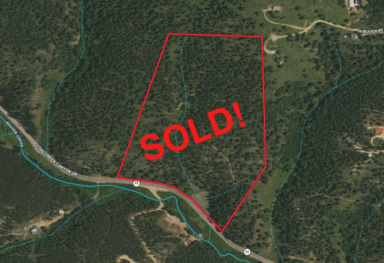 SOLD Banner on Boundary