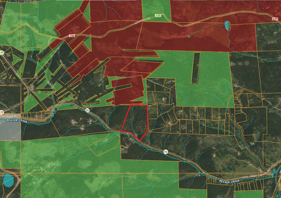 Public Lands Map Colorado Ranch - Public Lands Map 560x396 