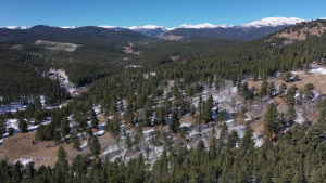 View of the continental divide