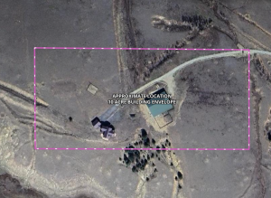 map of 10 acre building envelope