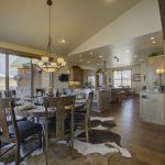 dining through kitchen